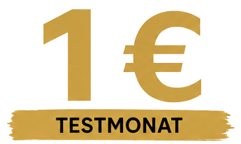 1 Euro Testmonat
