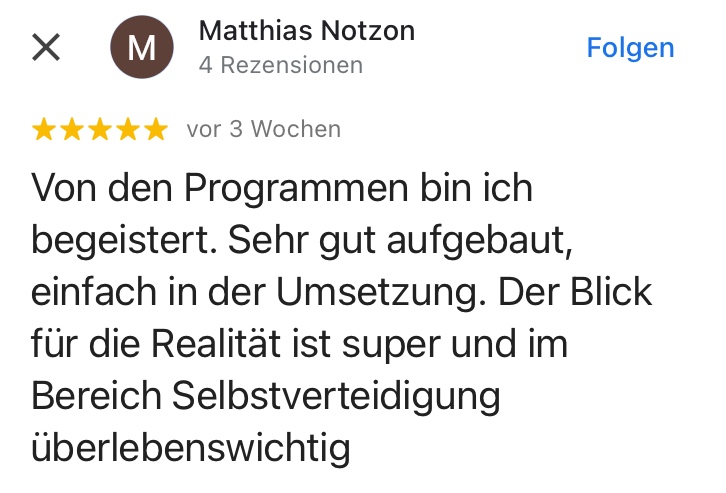 Bewertung Strongline Academy Bewertung Strongline Academy