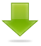 ArrowDownGreenGloss