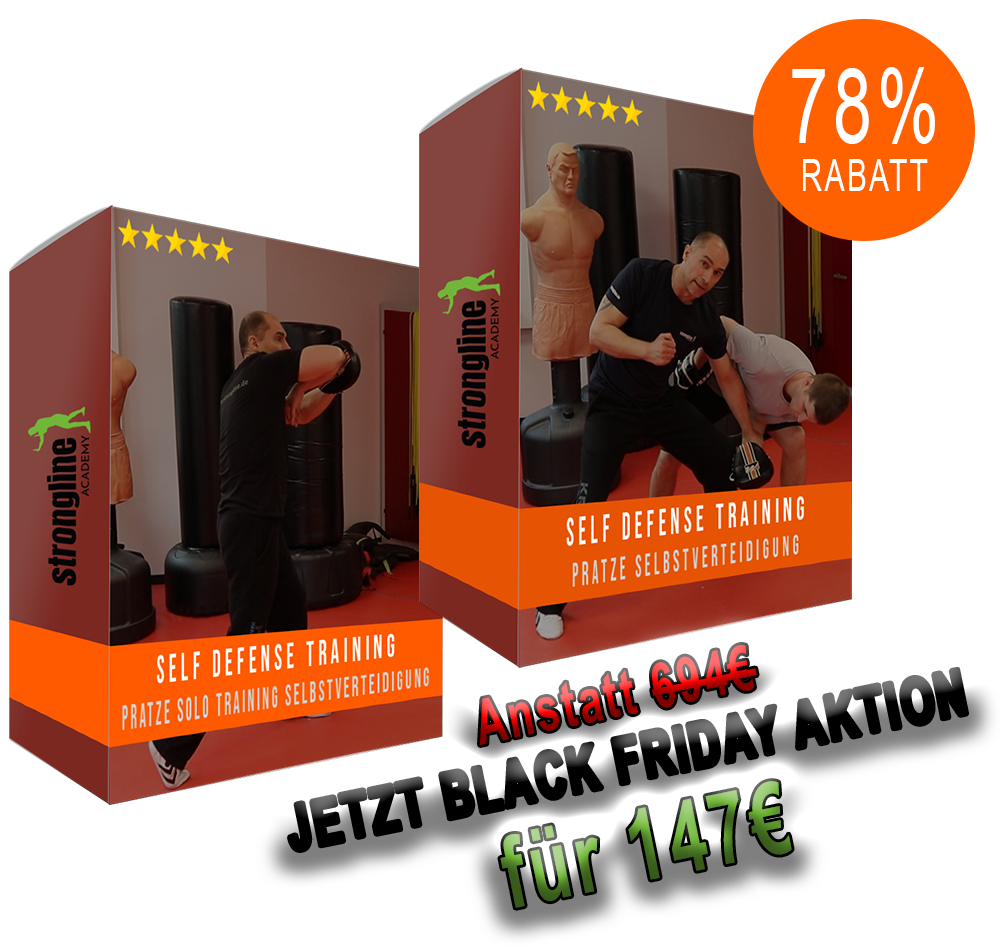 Black Friday Aktion 2022 - Strongline Academy - Selbstverteidigung