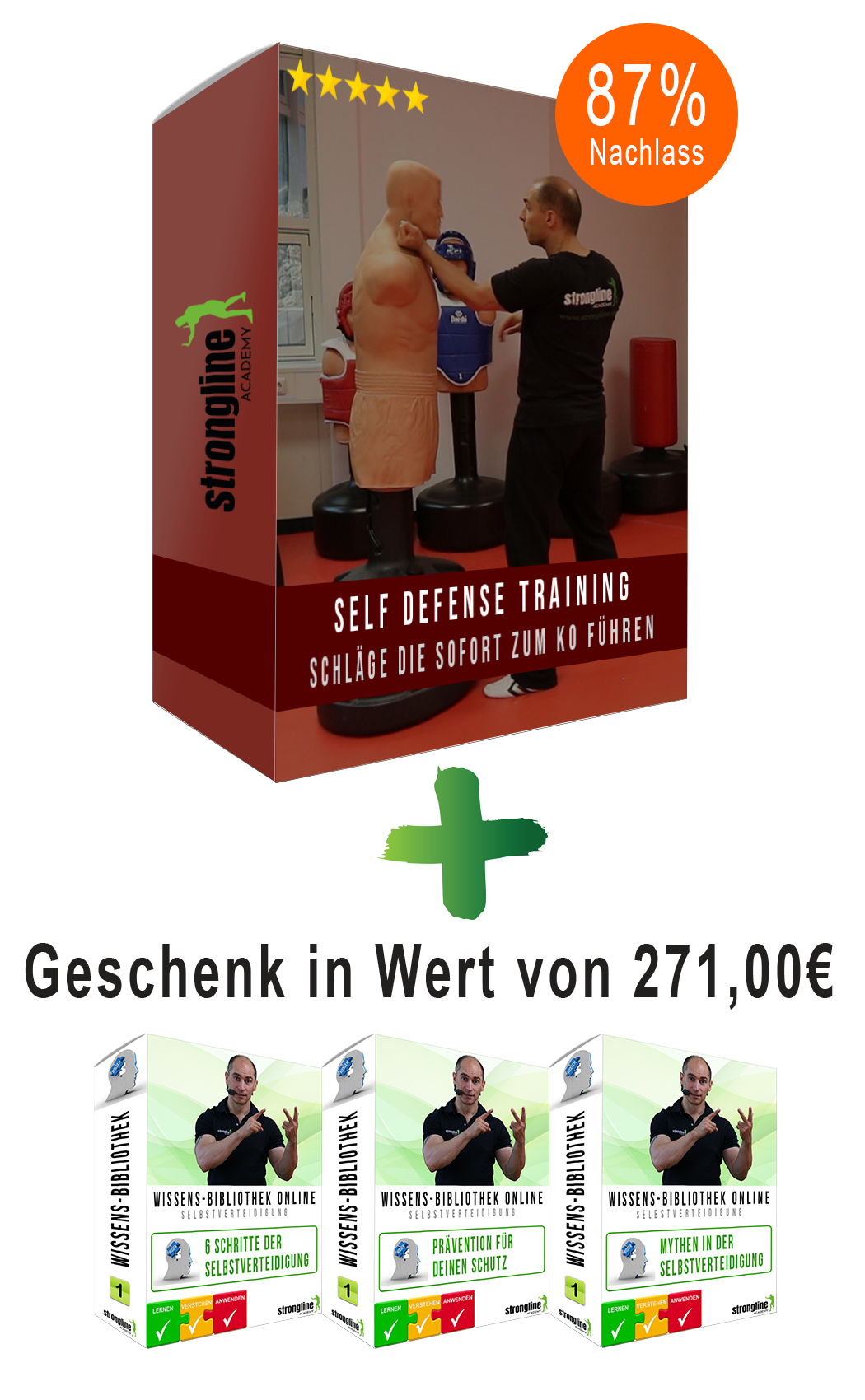 Box Schläge die sofort zum KO führen. Bonus Paket - 87%
