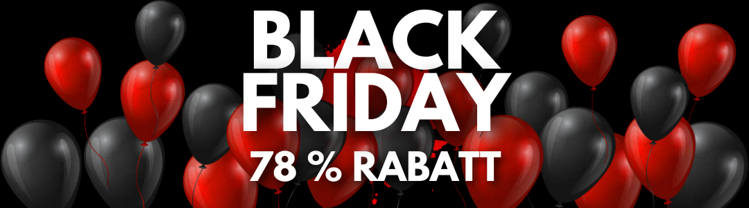 Rot Schwarz Black Friday Rabatt Instagram Post Black Friday Strongline Academy - Selbstverteidigung Aktion